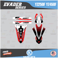 thumbnail image 2 of Kalair GFX Graphics Kit for Yamaha YZ250F (2014-2018) Evader Series, 2 of 5