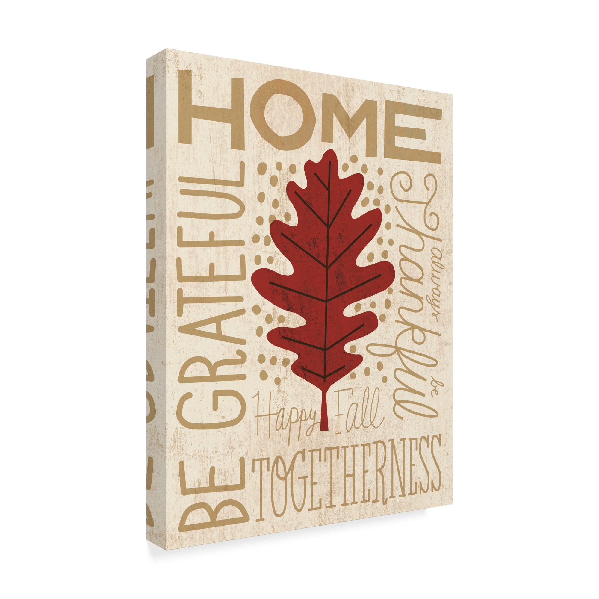 Trademark Fine Art 'Family Tree Leaf II' Canvas Art by Michael Mullan