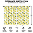 thumbnail image 2 of Blackout Kids Curtains,Yellow Lemon Fruit Slices White Pattern Childrens Insulated Curtains Set Of 2,Bedroom Essentials,Toddler Room Decor 42"x63", 2 of 5