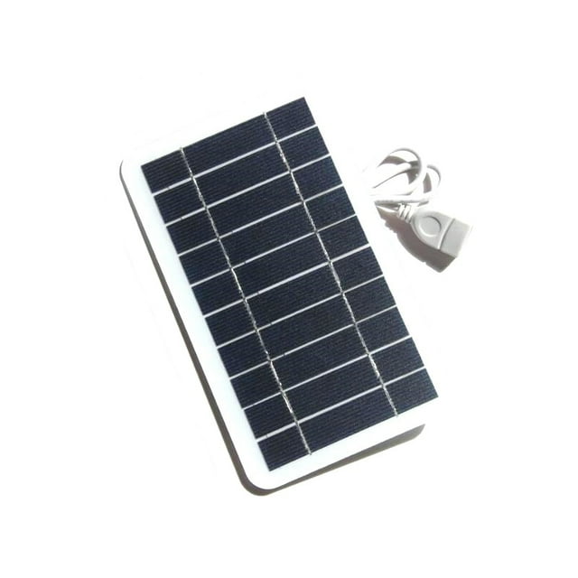 5V 10W Portable Solar Panel DIY Battery Cell Charger Module Energy Outdoor Hike Fishing Flashlight Solar Plate For Mobile Phone ,Easy to Install