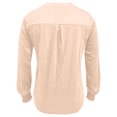 thumbnail image 4 of Women Casual V Neck T Shirts Loose Puff Long Sleeve Tops Tunic Blouse Thermal Underwear Top for Men 3x Women's Thermal Thermal under Shirts Mens Base Layer Shirt Silk Underwear Tops for Women Girl, 4 of 4