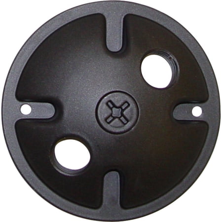UPC: 0045923766664 | Nuvo Lighting 76/666 Outdoor Double Light Mounting Plate – Bronze