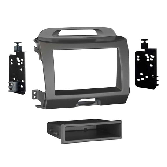 Metra 99-7344G Aftermarket Radio Installation Kit For Kia Sportage 2011-Up Gray (Gray)