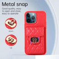 thumbnail image 5 of Phone Case for iPhone 12 Pro Max 6.7 Wallet Cover with Credit Card Holder Shoulder Crossbody Strap Long Lanyard Leather Cell Accessories iPhone12promax 5G i 12s Plus iPhone12 12pro Promax Women Red, 5 of 15