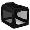 Paws & Pals Pet Carrier Crate Premium Soft-Sided Foldable for Dogs and Cats