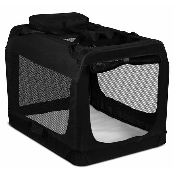 Paws & Pals Pet Carrier Crate Premium SoftSided Foldable for Dogs and