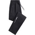 thumbnail image 2 of Women's Casual Elastic Sweatpant Simple Solid Color Versatile Drawstring Trousers Comfy Plus Size Loose Wide Leg Pant, 2 of 6