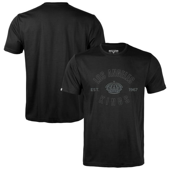 Men's Levelwear Black Los Angeles Kings Richmond Darkmoon T-Shirt
