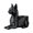 Black, variant on KGJQ Egyptian Cat Statue, 3D Printed Bastet Figurine with Storage, Mythical Creature Desk Organizer for Home Office, Collectible Gift