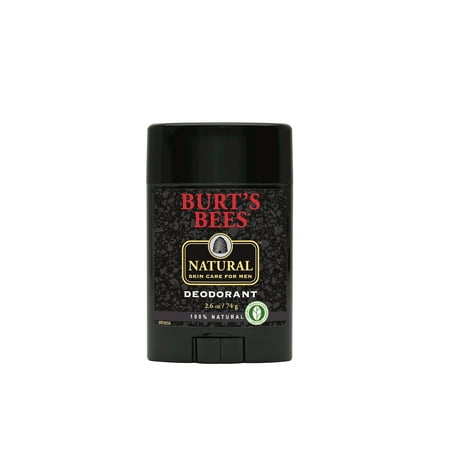 Men Care Natural - Burt's Bees 100% Natural Men's Deodorant, Natural Men's Skin Care - 1 Stick