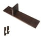 thumbnail image 2 of Portavelas De Madera Estante Para Velas Montado En La Pared Estante Multiusos Estante Colgante Con Plataforma De 9 Cm Textura De Madera Transparente Para Jarrón De Velas Botellas De Aroma Castaño Eigraketly HA021338-00, 2 of 6