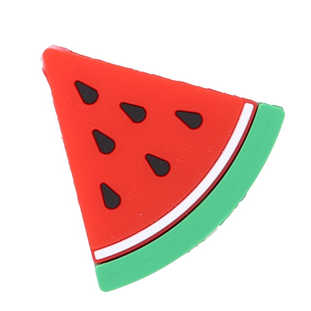 BIMZUC Protector de Cable de Datos USB de PVC Forma de Fruta Suave y Duradero Accesorio Portátil para Teléfono Inteligente Color Rojo (4.00 cm / 1.57 inches)