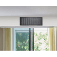 thumbnail image 3 of Air Return Grill 10″x24″ with holes & screws, faceplate Size 12″x24″. Decorative cast aluminum HVAC vent cover, powder-coated, repaintable, Tudor Mushroom design (VR100)., 3 of 7