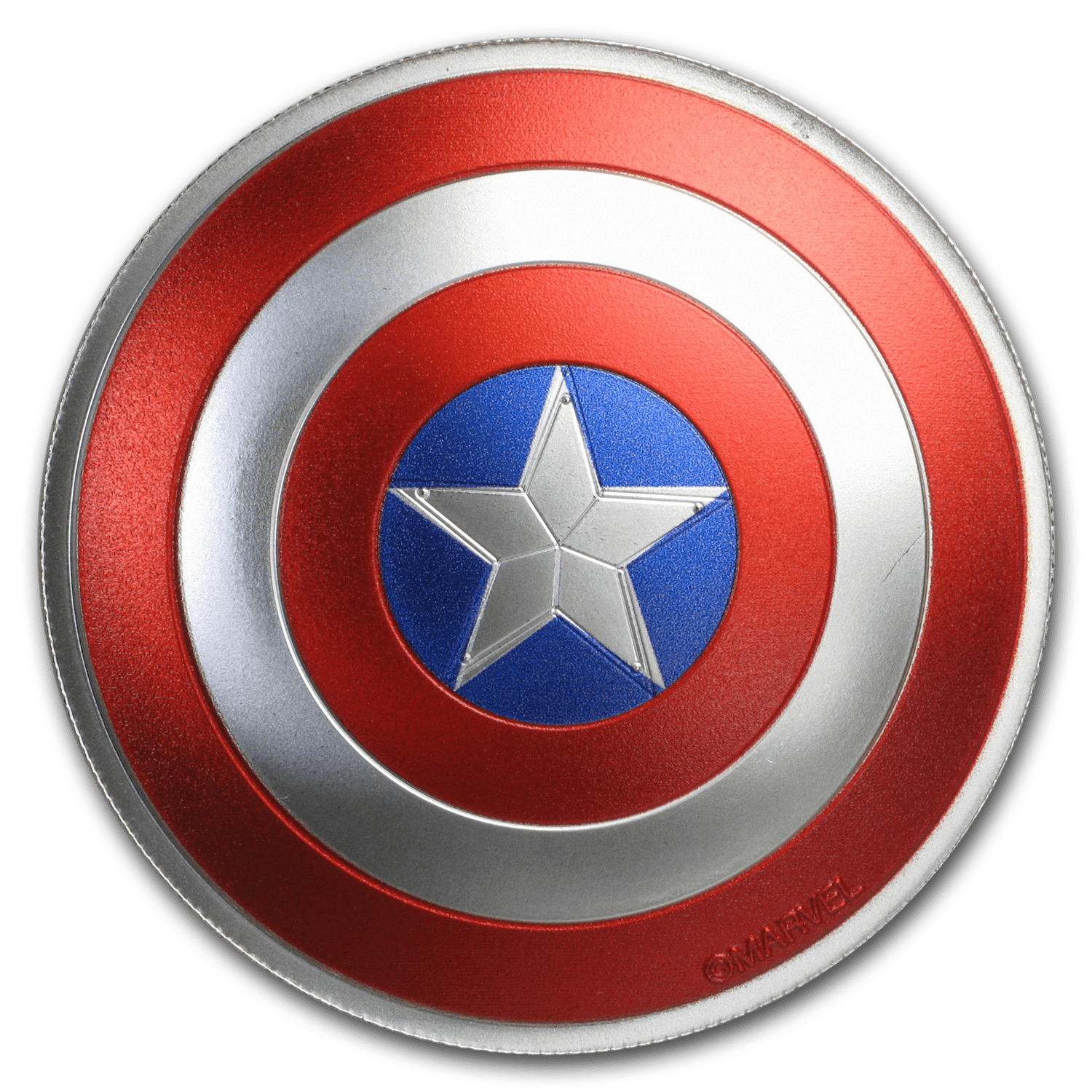 Captain America Halftone Shield Stainless Steel Water Bottle