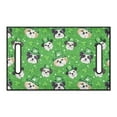 thumbnail image 2 of Yuyamidu Dog Golf Cart Seat Covers Green Leaves Golf Cart Seat Towel Blanket St. Patrick's Day Decor Universal Fit All Club Car and More 2-Seat Golf Carts Machine Washable, 2 of 5