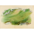 thumbnail image 3 of Otto Meyer-Amden 24x18 Black Modern Framed Museum Art Print Titled - Landscape Study Ends, 3 of 5