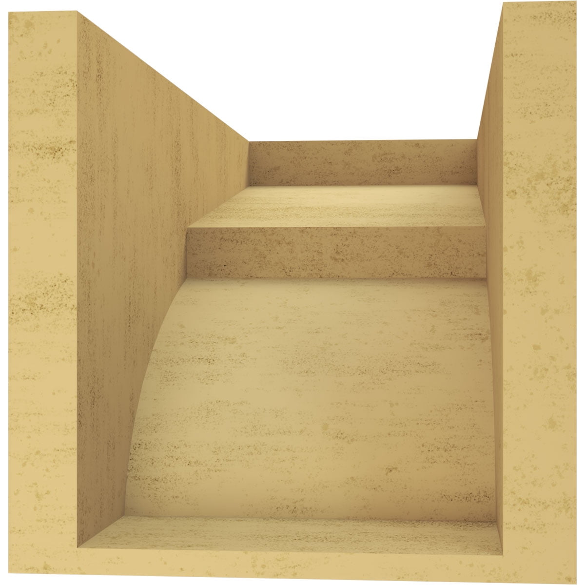 8"W x 16"D x 8"H Wide Monterey Rough Cedar Woodgrain TimberThane Corbel, Primed Tan