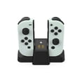 thumbnail image 2 of Left and Right Grip Dual Docking Charger Small Grip Charging Dock with Display Lights Accessories for Nintendo Switch Joycon, 2 of 5