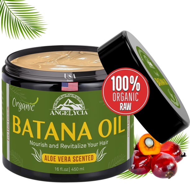Aceite de batana para el crecimiento del cabello | Aceite de Batana Crudo Orgánico | Aceite Dr. Sebi Batana de Honduras | Prevenir la caída del cabello | Todo tipo de cabello | Mascarilla Capilar Or