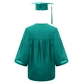 thumbnail image 6 of Matte Kindergarten Graduation 2Pcs Gown Cap Tassel Set 2025 kids cap and gown for Toddler Boys Girls 9-10 Years, 6 of 8