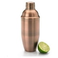 thumbnail image 6 of Cocktail Shaker Set, 24oz Antique Copper - 3 Piece Bar Set, 6 of 6
