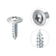 thumbnail image 4 of Uxcell Tornillos Autoperforantes de Cabeza Phillips, #8 x 1/2" Tornillo de Acero al Carbono para Madera y Metal de 100 Paquetes, 4 of 5