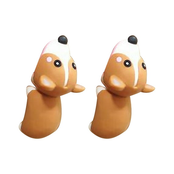 Ayyufe 3D Animal Shape Women Earrings Bite Posture Alloy Cartoon Adorable Stud Earrings