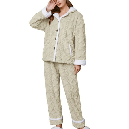 

JeashCHAT Sexy Lingerie for Women Hooded Waffle Bathrobe Couples Bathrobe Men And Women Can Wear Autumn And Winter Bathrobes.
