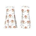thumbnail image 7 of KLL Corgi With Santa Claus Hat Pattern Womens Summer Dresses 2025,Loose Round Neck Sleeveless Sundresses Tank Dresses with Pockets, 7 of 7