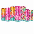 thumbnail image 3 of Alani Nu Sugar Free Energy Drink Variety Pack, Orange Kiss, Pink Slush & Cherry Twist, 12 fl oz Cans, 18-Pack (2 Boxes), 200mg Caffeine, 3 of 5