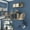 dark blue, variant on 40cm Self-adhesive Renovation Home Cabinet Kitchen Waterproof Wall Stickers PVC Thickened DIY Solid Color Wallpaper