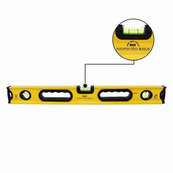 24 in. Magnetic Aluminum Level with Rubber Grip