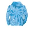 thumbnail image 6 of Port & Company Youth Tie Dye Pullover Hooded Sweatshirt-L (Turquoise), 6 of 6
