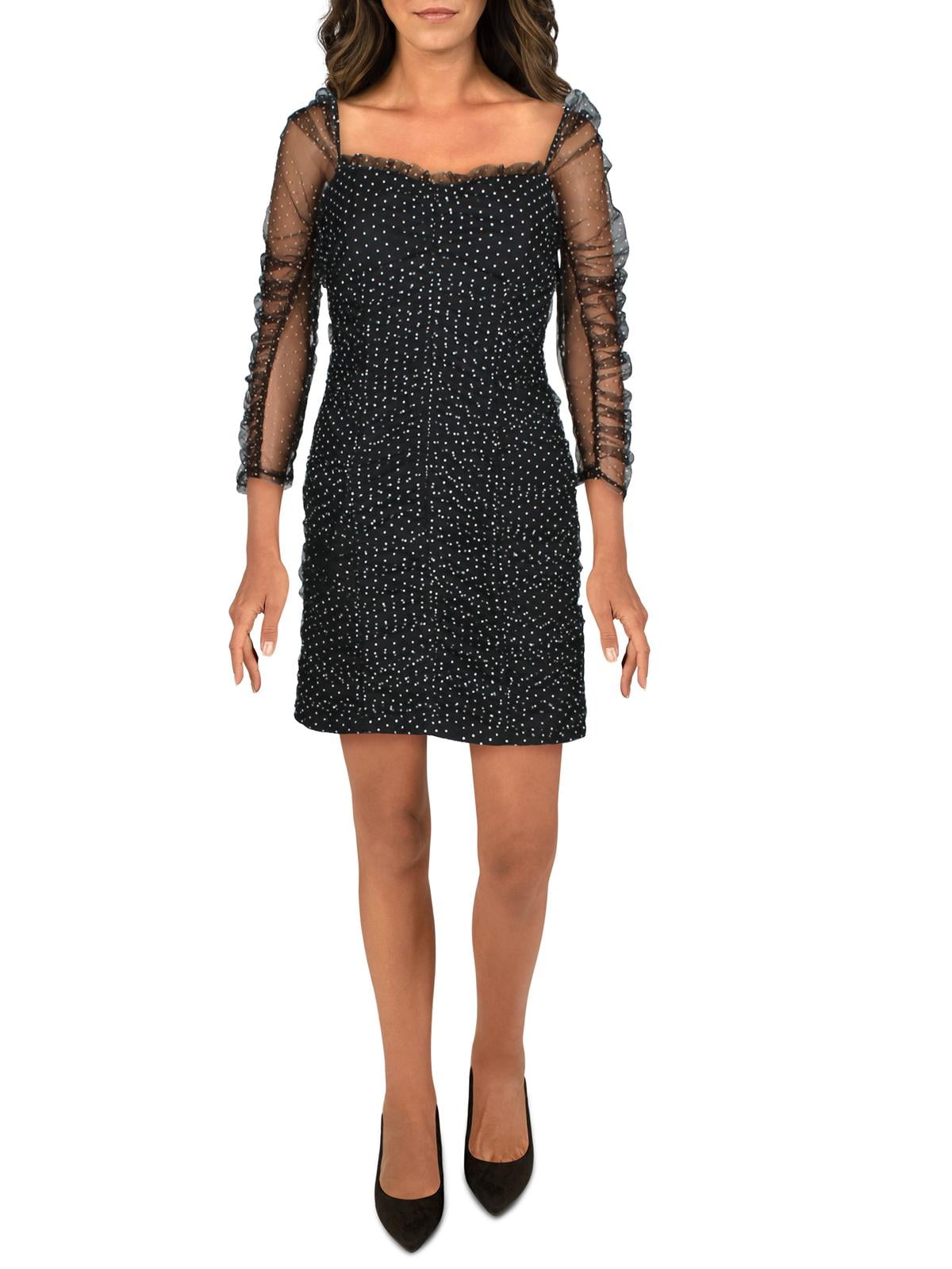 endless rose polka dot mini dress