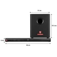 thumbnail image 5 of Barra de Sonido con Subwoofer Bluetooth Kaiser KBS-4060 más Control Remoto, 5 of 5