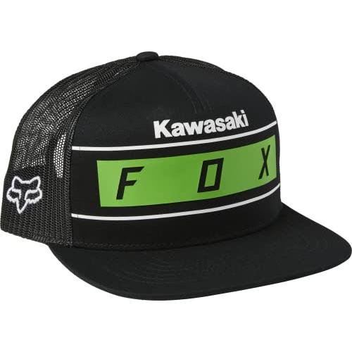 Fox Racing Casquette Snapback Kawasaki Standard pour Hommes, Noir, Taille Unique