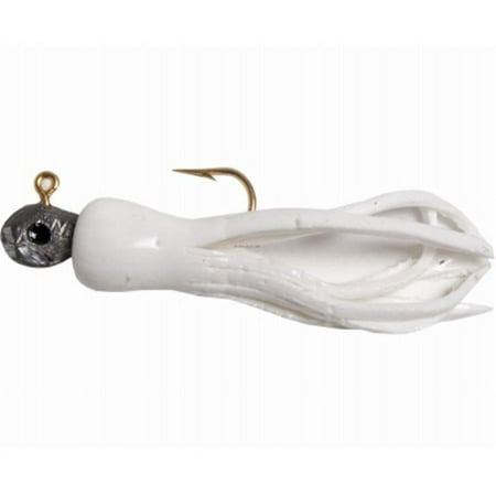 Big Rock Sports 245556 0.03 oz Mini Tube Jig White - Pack of 3