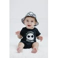 thumbnail image 2 of Disney Nightmare Before Christmas Jack Skellington Infant Baby Boys Romper and Hat Newborn to Infant, 2 of 5