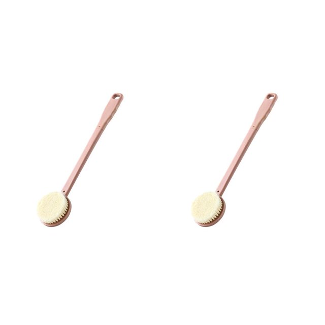 Kearding Cepillo de baño Masajeador de mango largo Depurador de ducha Accesorios de limpieza Type3 NO3