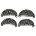 thumbnail image 4 of FRCOLOR 4 pcs Dresser Handle Cabinet Door Pull Wardrobe Handle Knob Pull Supply, 4 of 8