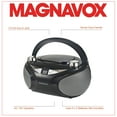 thumbnail image 3 of Magnavox Bluetooth CD Boombox, Black, MD6949-BK, 3 of 7