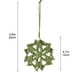 thumbnail image 3 of Adornos navideños, adornos navideños, regalos navideños, colgante pequeño tejido a mano de Navidad, copo de nieve, estrella de cinco puntas, decoración para colgar en la pared, regalos navideños, un c, 3 of 5