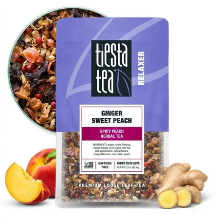 UPC 608866397496 product image for Tiesta Tea - Ginger Sweet Peach  Relaxer Loose Leaf Ginger Tea  Caffeine Free  G | upcitemdb.com
