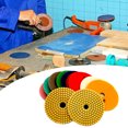 thumbnail image 4 of maskred Stone Glass Tile Grinding Abrasive Disc Concrete Polishing Pad Sanding Wheel Stone Sanding Tool 3 Inch 150 Grit 12 4 inch, 4 of 6