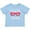 AE-Light Blue, variant on Miami Florida Vacation Beach Trip Girls Baby T-Shirt