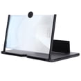 thumbnail image 1 of Spptty Foldable Phone Screen Enlarger,12 Inch Screen Magnifier 3D HD Mobile Phone Screen Enlarger Foldable Phone Stand For Movies Videos Games,3D HD Phone Screen, 1 of 8