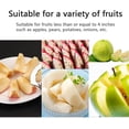 thumbnail image 4 of TiokMc Apple Cutter Tool with 12 Blades, Stainless Steel Fruit Slicer, Corer, Peeler & Divider for Apples, Pears, Potatoes, Onions, 4 of 9