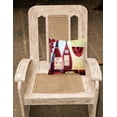 thumbnail image 2 of Carolines Treasures BCBR0069PW1414 Wine Collection Rouge by Cathy Brear Canvas Decorative Pillow, 2 of 4