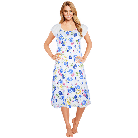 

JEFFRICO Womens Nightgowns Sleepwear Soft Pajama Dress Nightshirts
