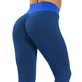 thumbnail image 5 of SAYFUT Women's High Waisted Butt Lifting Leggings Ruched Butt Seamless Booty Yoga Pants Tummy Control Sport Tights, 5 of 7